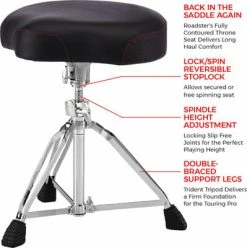 Pearl D-3500 Drum Throne -Alesis Store thumb d gallery base 167949ca