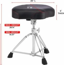 Pearl D-3500 Drum Throne -Alesis Store thumb d gallery base 3e39dfe3