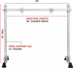Pearl DR-511 Drum Rack -Alesis Store thumb d gallery base 993218fa
