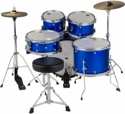DDRUM D1 Jr 5-Piece Complete Drum Kit Junior Drum Set Blue Cobalt Blue -Alesis Store thumb d gallery base d6c7d13e